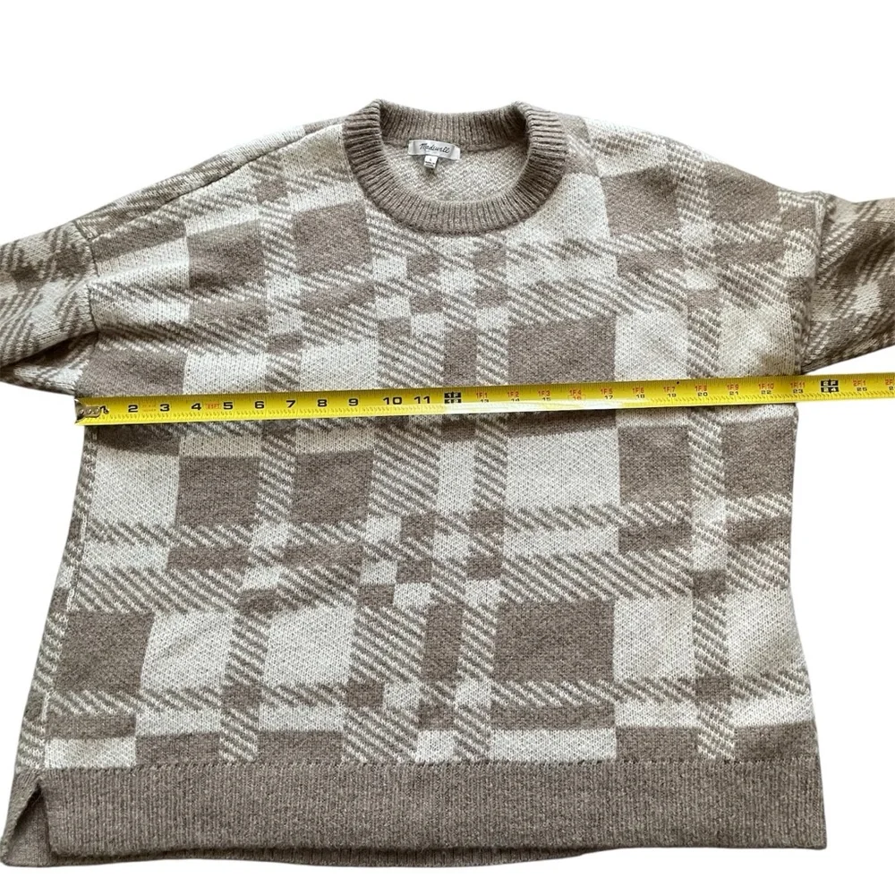 Madewell Hartfield Pullover Sweater‎ in Heather Ashwood, L